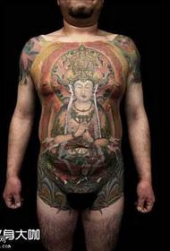 modeli i tatuazhit Abdomen Guanyin