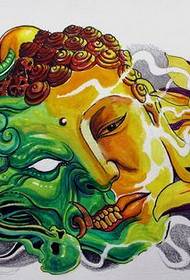 Budda va shaytonning zarb naqshlari
