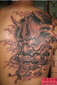 shoulder rug tattoo pattern