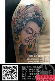 kar klasszikus népszerű Guanyin tetoválás minta