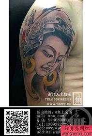 braccio classico popolare modello di tatuaggio Guanyin