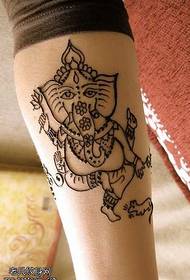 sukuna sapertos corak tattoo allah totem