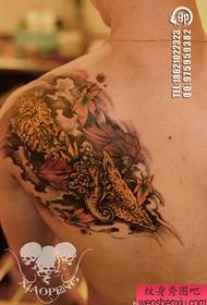boys shoulders popular very handsome diamond 杵 tattoo pattern