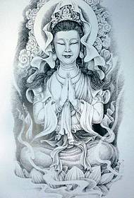 Imagem de show de tatuagem para que todos possam recomendar um padrão tradicional de tatuagem Guanyin