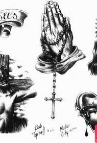 Jesus Tattoo Pattern: Jesus Cross Tattoo pattern tattoo