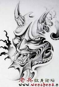 picha maarufu ya tattoo ya prajna