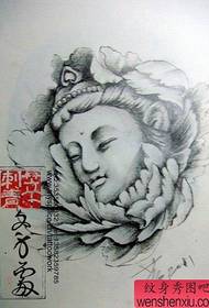 Guanyin tattoo tattoo: Guanyin avatar pattern di tatuaggi