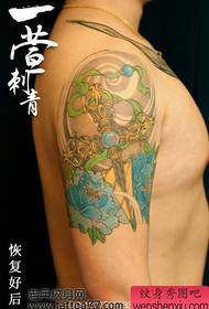 arm down konjac tattoo pattern