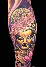 Been Golden Buddha Tattoo Muster