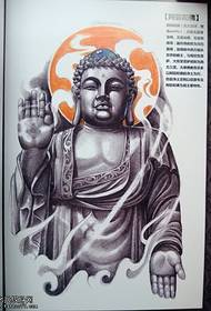 een Boeddha tattoo-patroon