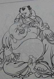 Manoscritto Maitreya Tattoo Pattern