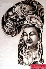 hafu yakamadhemoni mambo Guanyin tattoo maitiro