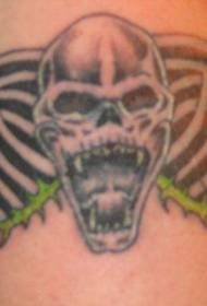 Arm scharf Gingival Stammes-Tattoo-Muster