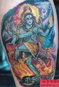 Mtundu wama tattoo a Shiva