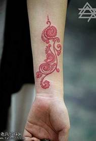 Arm skaists indiešu stila Totem tetovējuma modelis