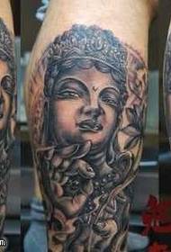 Patas de tatuaje de Buda de Guanyin