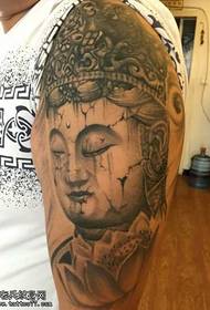 Modeli i Tattoo i Buddhës i Armatosur