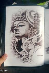 Chithunzi cha Buddha Head tattoo