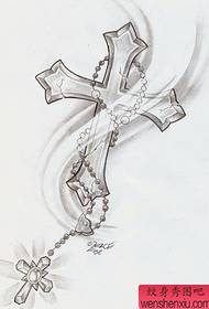 Modellu di tatuaggio di croce: Pattern di tatuaggio di catena croce