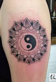 Դասական նյութ Taiji Bagua Tattoo