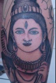 Mchoro wa tattoo ya War War Shiva