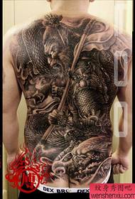 супер убав кул со целосен грб Sun Wukong шема на тетоважи