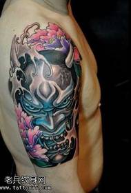 Arm like a tattoo pattern