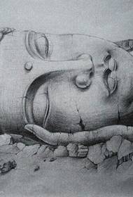 Sleeping Buddha Tattoo Pattern