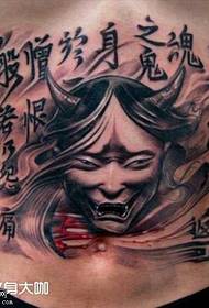 mfano wa tumbo-tatoo