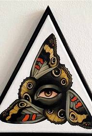 God's Eye Tattoo Manuscript Pattern Picture