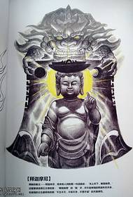 Буддха тетоважа узорак