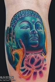 Ipateni yomlenze we-Buddha tattoo
