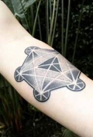 девојки рака на црна Сива скица совети за кревање креативни слики со шест тетоважи со тетоважа