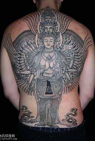 tuhat kätt täis Guanyin Tattoo mustrit