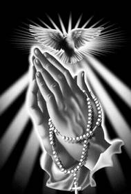 a group of religious prayer hands tattoo manuscript pattern recommended picture