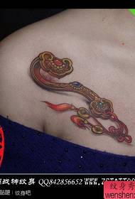 meisje borst populaire klassieke gunstige wishful tattoo patroon