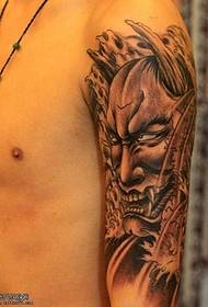 Pola tattoo prajna tradisional badag