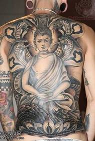 Toe foʻi i tua Guanyin tattoo pattern