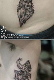 ลายเทพเจ้าช้างยอดนิยมลายเท่งกง