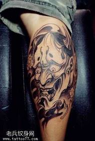 been zwart tattoo patroon