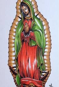 slika uzorka tetovaže Marije Isus