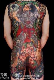 Padrão de tatuagem de totem clássico de estilo japonês