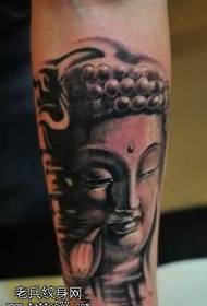 Patrón de tatuaje de cabeza de buda de Guanyin