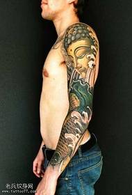 rankos karpio Budos tatuiruotės modelis