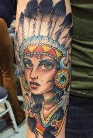 una varietà di disegni creativi è squisiti di interessanti disegni di tatuaggi di stile etnicu 159142 - una varietà di personalità creativa di l'elementi indiani di u bellu ritrattu di tatuaggi di mudellu