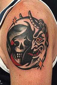 tattoo skull skull skull tattoo