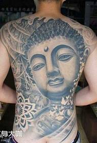 Natrag Buddha Tattoo Pattern