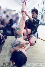 Japana stilo pervertis tatuadon