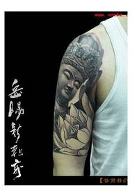 arm popular classic one stone carving Samantabhadra tattoo pattern