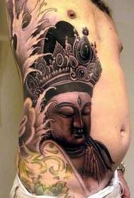 Patrún tattoo tonn uisce Guanyin
